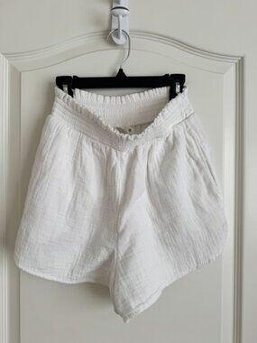 Aerie Beach Linen Shorts